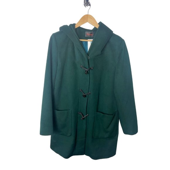 Vintage Dark Green Peacoat - Picture 1 of 3